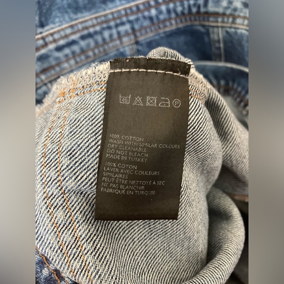 Cooperative Blue Denim Overall Dress S - Picture 5 of 8